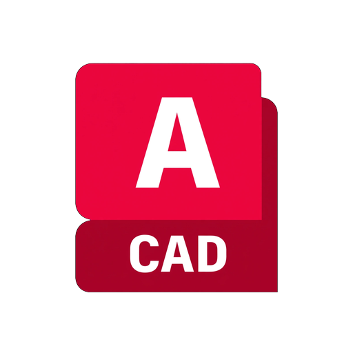 لوگوی نرم افزار AutoCAD
