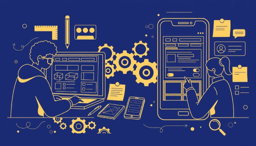 طراحی و توسعه نرم‌افزارهای تخصصی و اپلیکیشن با رویکرد UI/UX مدرن در آکادمی سما