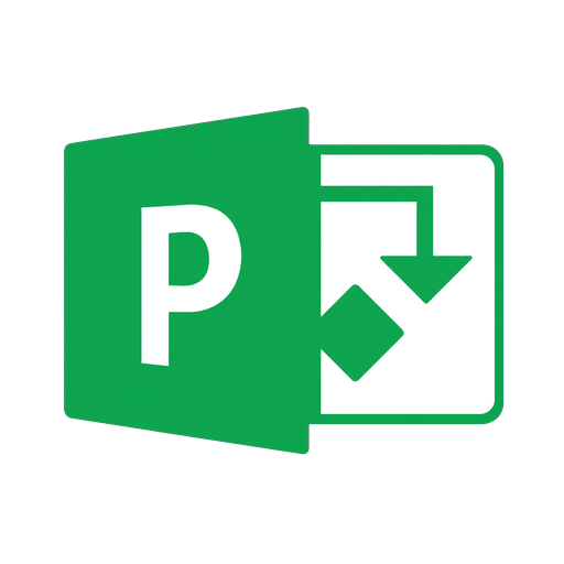 لوگوی نرم افزار Microsoft Project