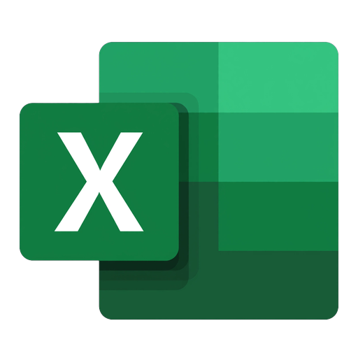 لوگوی نرم افزار Microsoft Excel