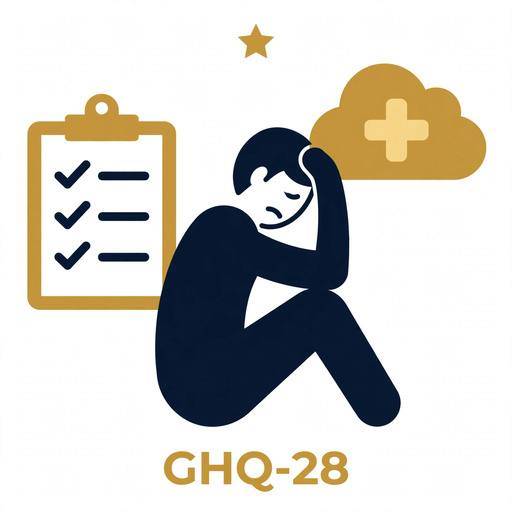 پرسشنامه سلامت عمومی GHQ-28 گلدبرگ 28 سوالی با نمره گذاری و تفسیر